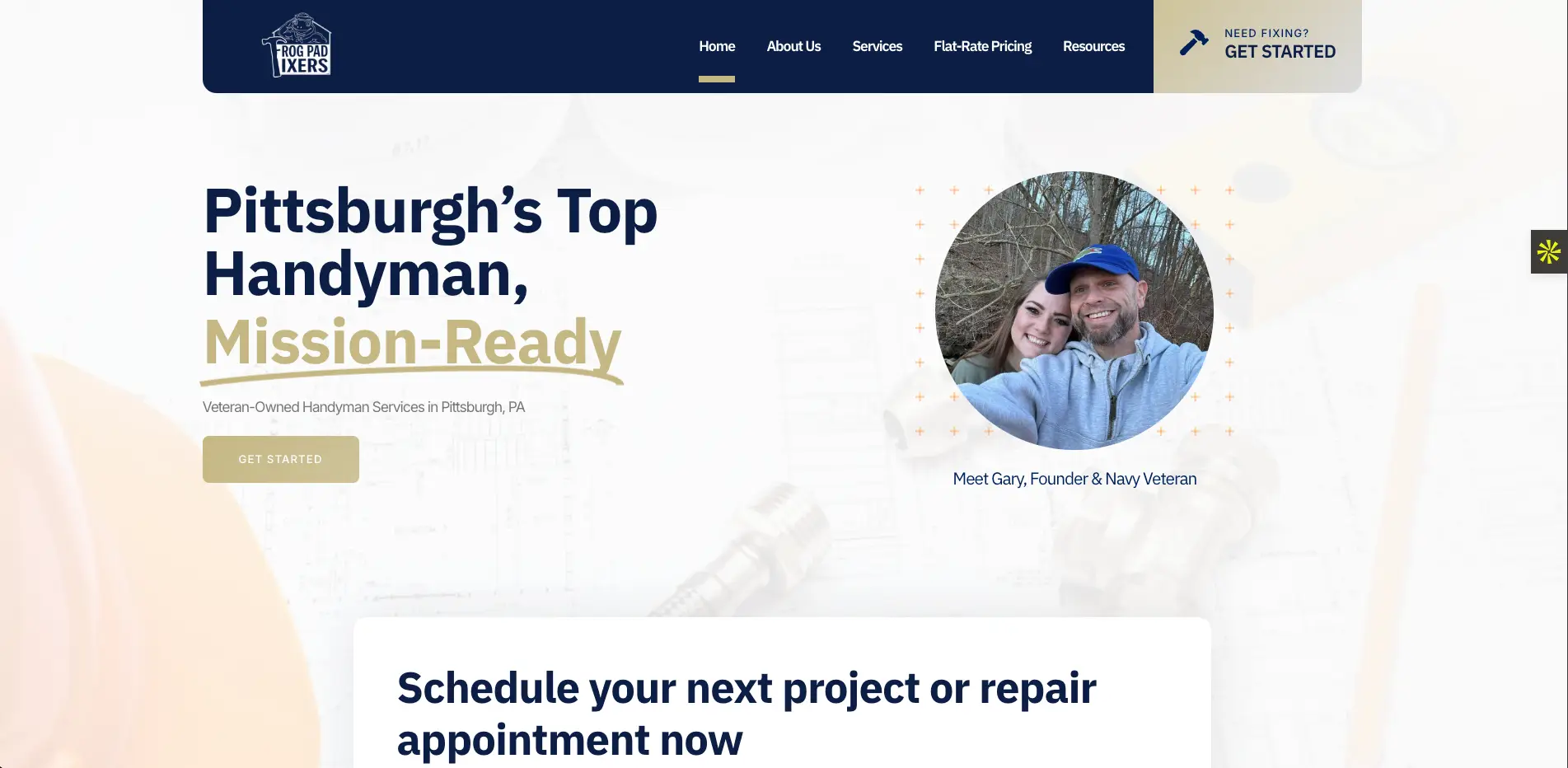 photo of forgpad fixers site